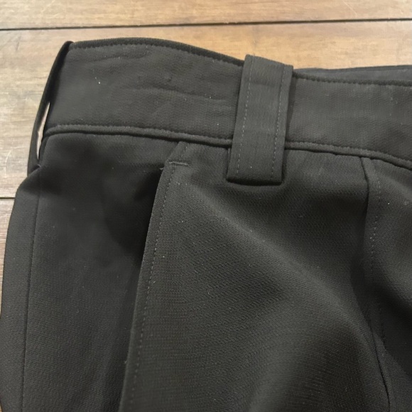 A.L.C. Black Viscose Blend Seamed Cropped Front Seam Pants Size 10 495.00 - Picture 7 of 10